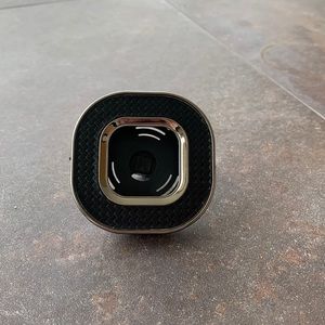 Black car scent air vent